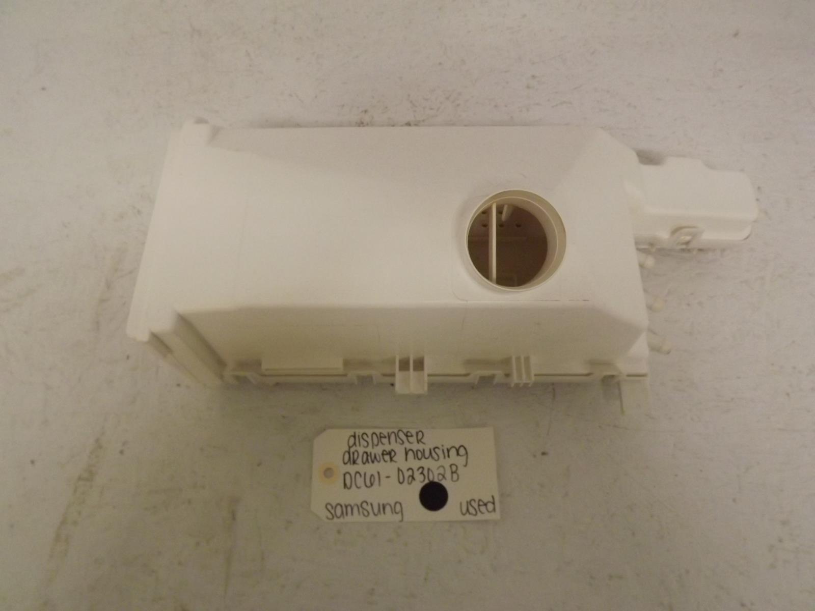 Samsung Washer DC61-02302B Dispenser Drawer Housing Used Samsung Washer DC61-02302B Dispenser Drawer Housing Used